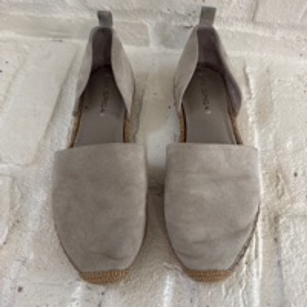 Women's Via Spiga Espadrille Flats Gray 9M